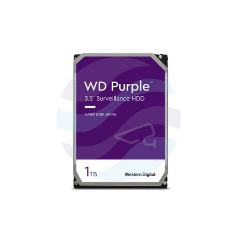 Western Digital WD Purple 1 TB (WD11PURZ) Dysk CCTV do monitoringu 24/7 3.5" HDD, SATA III 6 Gb/s, 64 MB, 5400 obr./min 2