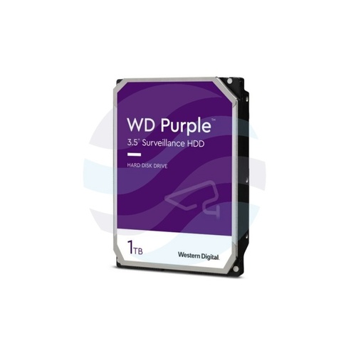 Western Digital WD Purple 1 TB (WD11PURZ) Dysk CCTV do monitoringu 24/7 3.5" HDD, SATA III 6 Gb/s, 64 MB, 5400 obr./min 5