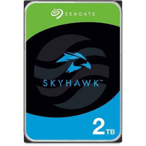 SEAGATE skyhawk 2 TB (ST2000VX017) Dysk CCTV do monitoringu 3.5" HDD, SATA III 6 Gb/s, 256 MB, 5900 obr./min 5