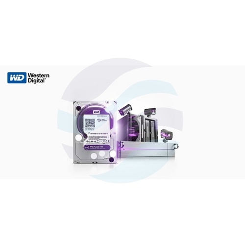 Western Digital WD Purple 2 TB (WD23PURZ) Dysk CCTV do monitoringu 24/7 3.5" HDD, SATA III 6 Gb/s, 64 MB, 5400 obr./min 8