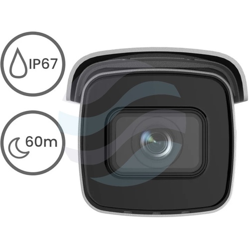 Hikvision DS-2CD2686G2-IZS (2.8-12mm) (C) (BLACK) Kamera IP 8Mpix kopułkowa motozoom 2.8-12mm, AcuSense, IP67, WDR 120dB, IR do 60m, audio, mSD do 256GB, H.265+, IK10, czarna 2