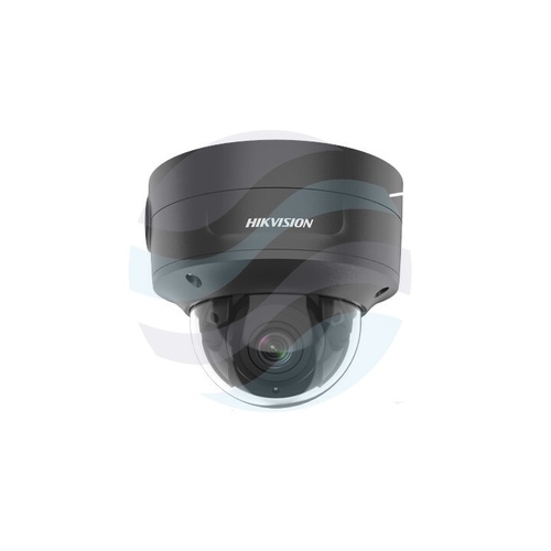 Hikvision DS-2CD2766G2-IZS (2.8-12mm) (C) (BLACK) Kamera IP 6Mpix kopułkowa motozoom 2.8-12mm, AcuSense, IP67, WDR 120dB, IR do 40m, audio, mSD do 512GB, H.265+, IK10, czarna 2