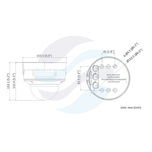 Hikvision DS-2CD2763G2-IZS (2.8-12mm) Kamera IP 6Mpix kopułkowa motozoom 2.8-12mm, AcuSense, IP67, WDR 120dB, IR do 40m, audio, mSD do 512GB, H.265+, IK10 2