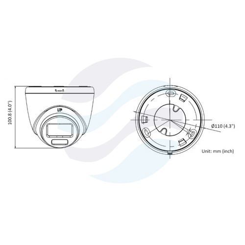 Hikvision DS-2CD1063G2-LIU (2.8mm) PL Kamera IP 6Mpix bullet 2.8mm, ColorVu, Smart Light, IP67, WDR 120dB, IR/LED 30m, mikrofon, H.265+ 2
