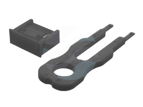 ALANTEC Blokada gniazda USB przed nieautoryzowanym wpięciem, czarna (opak. 10 szt. + klucz) 2