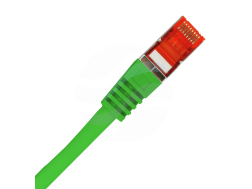 ALANTEC Patchcord S/FTP kat.6A LSOH 2.0m, zielony 2