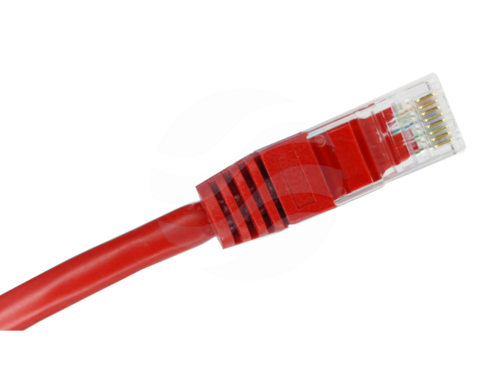 ALANTEC Patchcord U/UTP kat.6 PVC 2.0m, czerwony 2