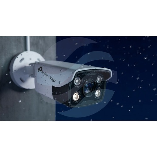 TP-Link VIGI C330 Kamera Full-color IP 3Mpx, bullet 6mm, 12V DC, PoE 802.3af/at, IR LED / LED 30m, biała 4