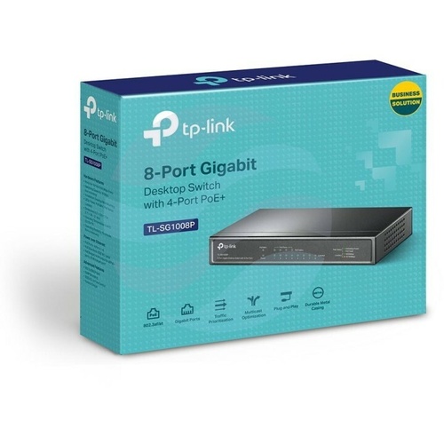 TP-Link TL-SG3452XP Switch zarządzalny JetStream Omada, 48x 10/100/1000Mbp PoE+, 4x 10G SFP+, IGMP, Rack 19", 500W, metal L2 2