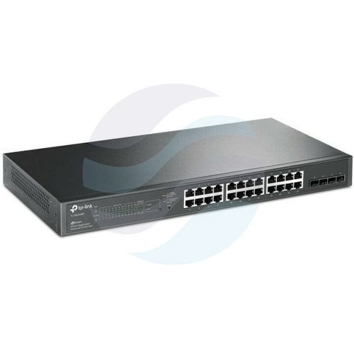 TP-Link SG2428P Switch gigabitowy PoE Omada, Smart JetStream, 24x 10/100/1000Mb/s PoE/PoE+ 802.3af/at, 4xSFP, 250W, Rack 19" 3