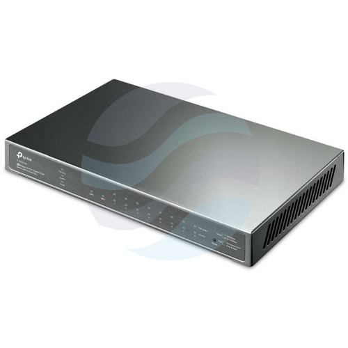 TP-Link TL-SG2210P Switch Smart gigabitowy 8x PoE+ 10/100/1000Mb/s (58W), 2x SFP, JetStream, metal 2