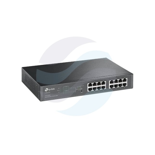 TP-Link TL-SG1016PE Switch gigabitowy Easy Smart 16x 10/100/1000Mbps, 8x PoE+802.3af/at, metal, Rack 19" 3