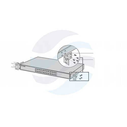 TP-Link TL-SF1024D Switch 24x 10/100Mbps, desktop/rack metal 2