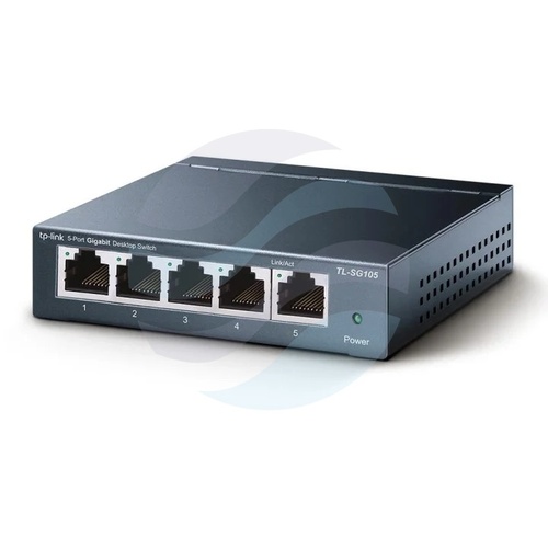 TP-Link TL-SG105 Switch gigabitowy 5x 10/100/1000Mbps, desktop metal 2