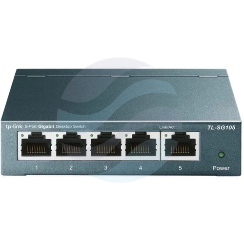 TP-Link TL-SG105 Switch gigabitowy 5x 10/100/1000Mbps, desktop metal 3