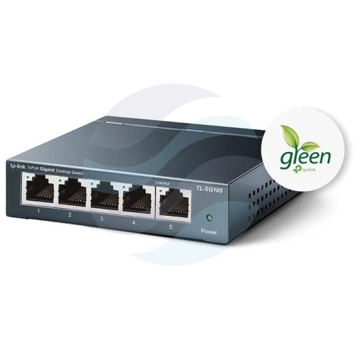 TP-Link TL-SG105 Switch gigabitowy 5x 10/100/1000Mbps, desktop metal 6