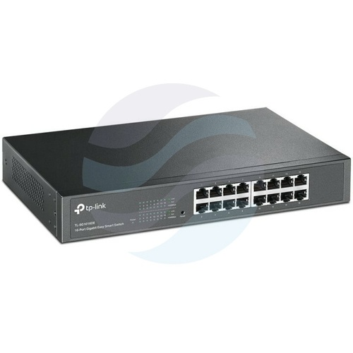 TP-Link TL-SG1016DE Switch gigabitowy Easy Smart 16x 10/100/1000Mb/s, metal, Desktop 2