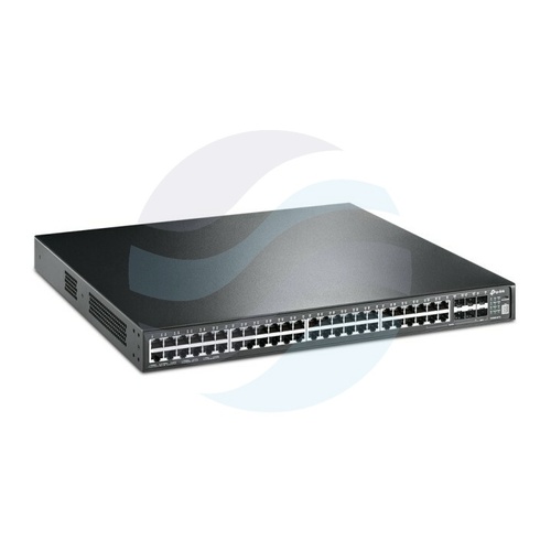 TP-Link T3700G-52TQ Switch zarządzalny gigabitowy JetStream 48x 10/100/1000Mbps, 4x 10G SFP+, IGMP, L2+, Rack 19", metal 4