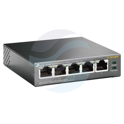 TP-Link TL-SG1005P Switch gigabitowy PoE 5x 10/100/1000Mb/s desktop, plastik 2