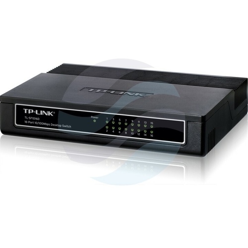 TP-Link TL-SF1016D Switch 16x 10/100Mb/s, desktop, plastik 3