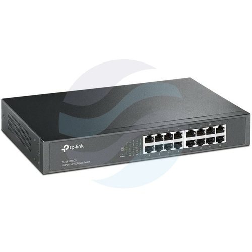 TP-Link TL-SF1016DS Switch 16x 10/100Mb/s metal, uszy RACK 19" 4