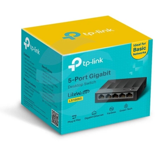 TP-Link LS1005G, Switch 5x 10/100/1000Mb/s, desktop, plastik 2
