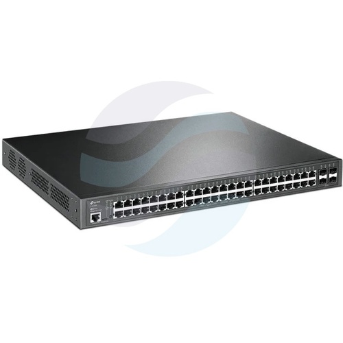 TP-Link TL-SG3452P Switch gigabitowy zarządzalny PoE+ JetStream Omada, 48x 10/100/1000Mbps PoE+, 4xSFP, IGMP, Rack 19", metal L2 3