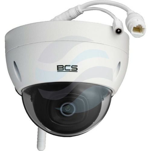 BCS LINE BCS-L-DIP12FSR3-W Kamera IP 2Mpx kopułowa 2.8mm, IR 30m, DWDR, mSD do 256GB, IK10, Wi-Fi, biała 4