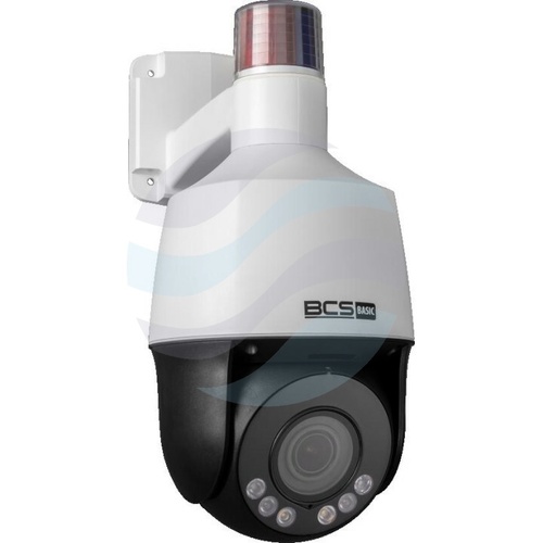 BCS BASIC BCS-B-SIP154SR5L1 Kamera IP 5Mpix PTZ obrotowa motozoom 2.8-12mm, zoom x4, światło hybrydowe IR+LED 50m/10m, WDR 120dB, mSD do 256GB, głośnik, mikrofon, biała 4
