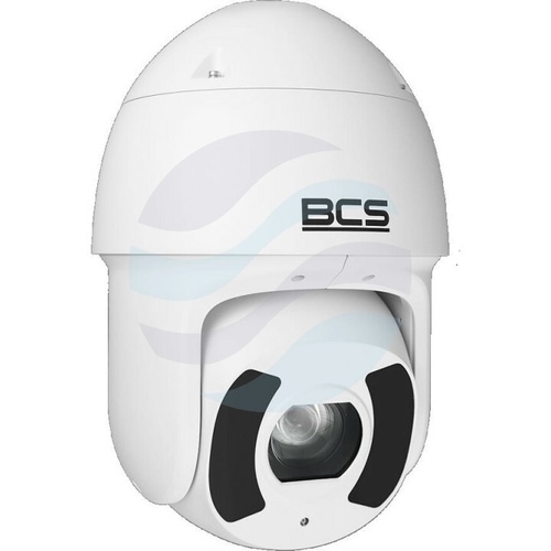 BCS LINE BCS-L-SIP5445SR25-Ai2 Kamera IP 4Mpix PTZ obrotowa 3.95-177.75mm, zoom x45, IR 250m, WDR 120dB, mSD do 512GB, IK10, biała 3