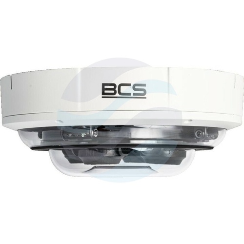BCS LINE BCS-L-PDIP4X5VSR3-Ai2 Kamera IP 4x 5Mpix wieloprzetwornikowa 4x 2.8-12mm, zoom x4, IR 30m, DWDR, mSD do 256GB, IK10, biała 2