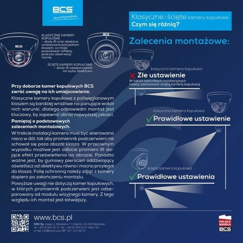 BCS LINE BCS-L-PDIP4X5VSR3-Ai2 Kamera IP 4x 5Mpix wieloprzetwornikowa 4x 2.8-12mm, zoom x4, IR 30m, DWDR, mSD do 256GB, IK10, biała 7