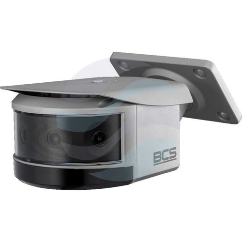 BCS LINE BCS-L-PTIP4X4FSR3-Ai2 Kamera IP 4x 4Mpix panoramiczna 4x 2.8mm, IR 30m, DWDR, mSD do 256GB, IK10, czarna 2