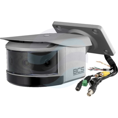 BCS LINE BCS-L-PTIP4X4FSR3-Ai2 Kamera IP 4x 4Mpix panoramiczna 4x 2.8mm, IR 30m, DWDR, mSD do 256GB, IK10, czarna 5