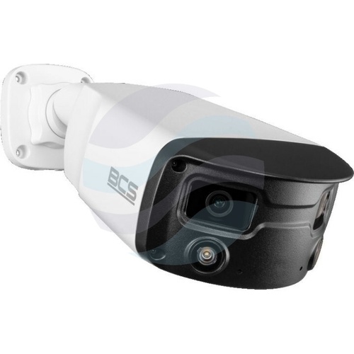 BCS POINT BCS-P-PIP2X4FCL3-Ai1 Kamera IP 2x 4Mpix dwuprzetwornikowa 2x 4mm, LED 30m, DWDR, mSD do 256GB, IK10, mikrofon, głośnik, biała 5