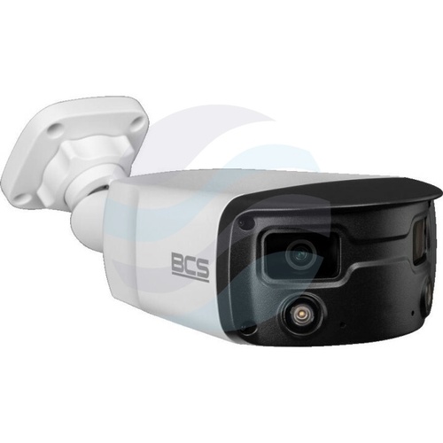 BCS POINT BCS-P-PIP2X4FCL3-Ai1 Kamera IP 2x 4Mpix dwuprzetwornikowa 2x 4mm, LED 30m, DWDR, mSD do 256GB, IK10, mikrofon, głośnik, biała 6