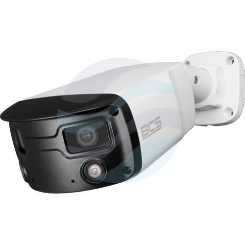 BCS POINT BCS-P-PIP2X4FCL3-Ai1 Kamera IP 2x 4Mpix dwuprzetwornikowa 2x 4mm, LED 30m, DWDR, mSD do 256GB, IK10, mikrofon, głośnik, biała 7