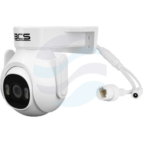 BCS LINE BCS-L-PTHOME05 Kamera IP 5Mpix, 3.6mm, światło hybrydowe (IR + LED) 30m, mSD do 256GB, DWDR, mikrofon, głośnik, biała 2