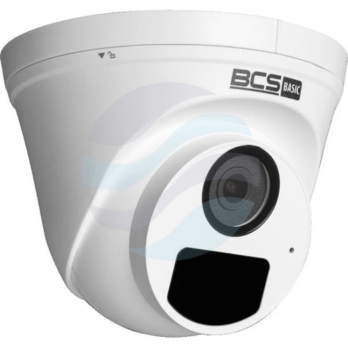 BCS BASIC BCS-B-EIP15FR3(2.0) Kamera IP 5Mpix kopułowa 2.8mm, IR 30m, DWDR, mikrofon, biała 5