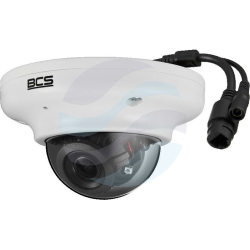 BCS FLEX BCS-F-DIP12FSR2 Kamera IP 2Mpix kopułowa 2.8mm, IR 20m, WDR 120dB, mSD, IK10, biała 2