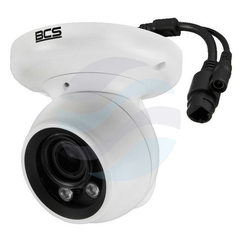 BCS FLEX BCS-F-EIP12FSR3 Kamera IP 2Mpix kopułowa 2.8mm, IR 30m, WDR 120dB, IK10, biała 2