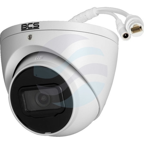 BCS LINE BCS-L-EIP14FSR3-AI1 Kamera IP 4Mpix kopułowa 2.8mm, IR 30m, WDR 120dB, mSD do 256GB, mikrofon, biała 2