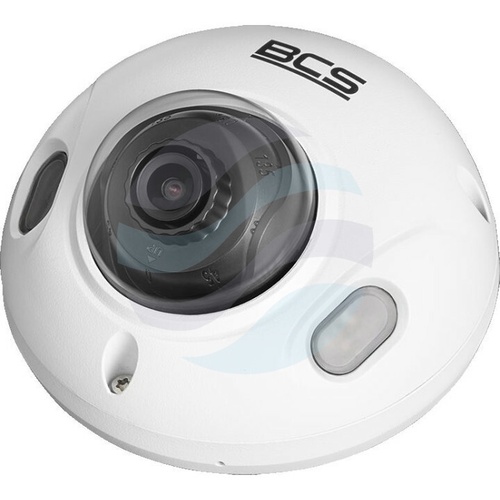 BCS LINE BCS-L-DMIP25FSR3-Ai1 Kamera IP 5Mpix kopułowa 2.8mm, IR 30m, WDR 120dB, mSD do 256GB, IK10, mikrofon, biała 4