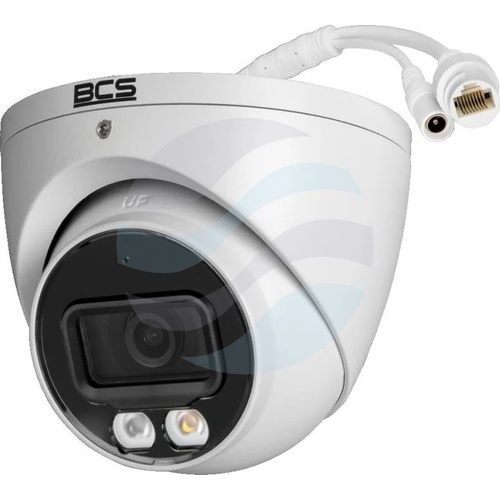 BCS LINE BCS-L-EIP14FCR3L3-Ai1 Kamera IP 4Mpix kopułowa 2.8mm, IR+LED 30m, WDR 120dB, mSD do 256GB, mikrofon, biała 3