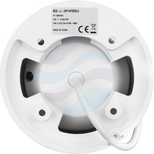BCS LINE BCS-L-EIP14FSR3L3 Kamera IP 4Mpix kopułowa 2.8mm, IR+LED 30m, WDR 120dB, mikrofon, biała 3