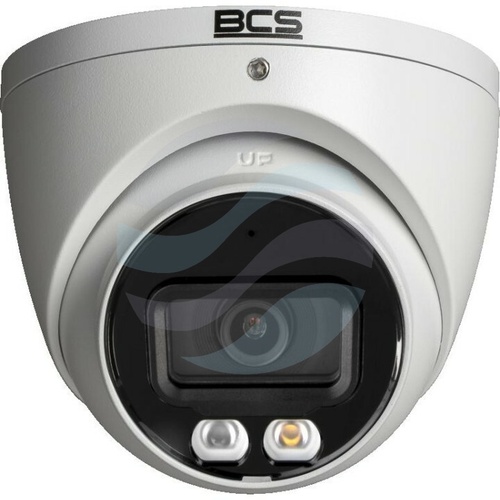BCS LINE BCS-L-EIP18FCR3L3-AI1 Kamera IP 8Mpix kopułowa 2.8mm, światło hybrydowe (IR + LED) 30m, WDR 120dB, mSD do 256GB, mikrofon, biała 3