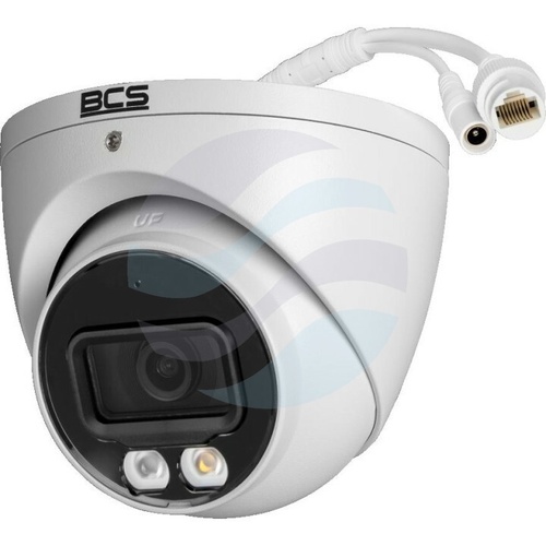 BCS LINE BCS-L-EIP18FCR3L3-AI1 Kamera IP 8Mpix kopułowa 2.8mm, światło hybrydowe (IR + LED) 30m, WDR 120dB, mSD do 256GB, mikrofon, biała 5