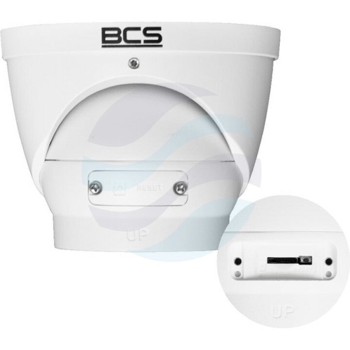 BCS LINE BCS-L-EIP45VSR4-Ai1(2) Kamera IP 5Mpix kopułowa 2.7-13.5mm, IR 40m, zoom x5, WDR 120dB, mSD do 256GB, mikrofon, biała 5