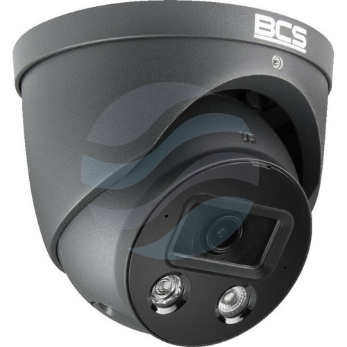 BCS LINE BCS-L-EIP58FCR3L3-Ai1-G(3) Kamera IP 8Mpix kopułowa 2.8mm, światło hybrydowe (IR + LED) 30m, WDR 120dB, mSD do 256GB, głośnik, mikrofon, czarna 4