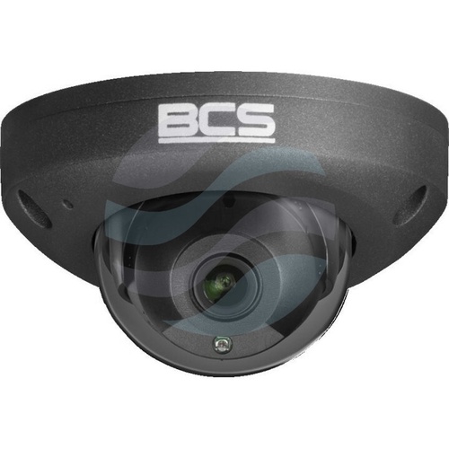 BCS POINT BCS-P-DMIP22FSR3-Ai2-G Kamera IP 2Mpix kopułowa 2.8mm, IR 30m, WDR 120dB, mSD do 256GB, IK10, mikrofon, czarna 3